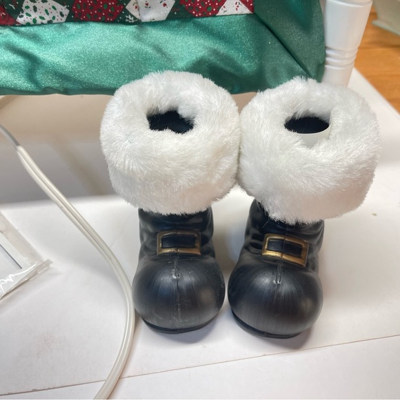 Original Grandeur Noel Collectors Edition Sleeping Whistling Santa Works W/ Box - Picture 9 of 16